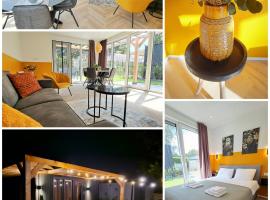 Veluwe Home 'De Bosvogel' luxe natuurhuis, cabaña o casa de campo en Ermelo