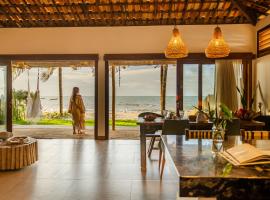 Casa ADOBE Preá - FRENTE MAR!、プレアのホテル