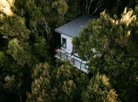 Treetop Tranquility, cabaña o casa de campo en Opua