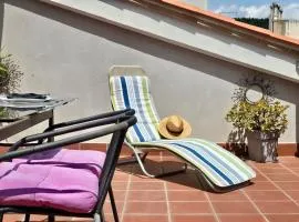 Penthouse 100m from Sea with Terrace, Near BCN