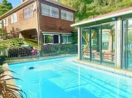 Villa de 7 chambres avec vue sur la mer piscine privee et sauna a La possession
