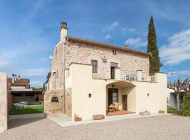 Casa de piedra en la Costa Brava, önellátó szállás Sant Jordi Desvallsban