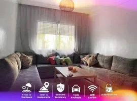 Central Agadir Apartment with WiFi Parking and Walkable Location
