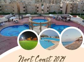 Duplex Beach Chalet- Reem El Fala North Coast, hotel en El Hamam