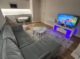 Cozy Intimate Apartment - Leeds, lavprishotell i Leeds