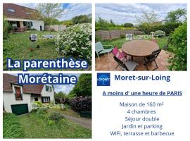 La Parenthèse Morétaine, hotel u gradu 'Moret-sur-Loing'