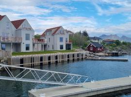 Two-story apartment with private deck
