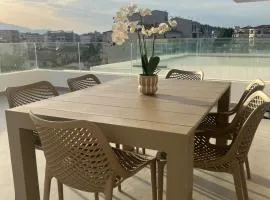 White luxury apartment