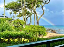 The Napili Bay 111 - Ocean View Studio - Steps from Napili Beach, departamento en Kapalua