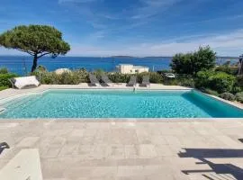 Villa 5 pièces + T2, piscine, clim, bord de mer, 10-12 pers - FR-1-780-3