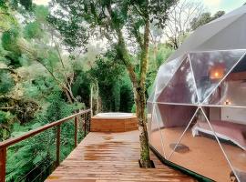 domo geodesico, luxury tent in Urubici