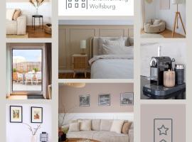 Penthouse-Ferienwohnung Wolfsburg, cheap hotel in Wolfsburg