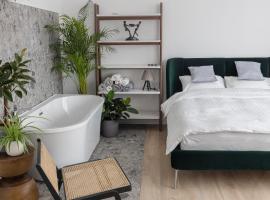 PLENTO g APARTAMENTAI BIRŽUOSE, hotel med boblebade i Biržai