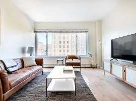 Nob Hill 1BR w Sauna Gym Stunning City View SFO-431