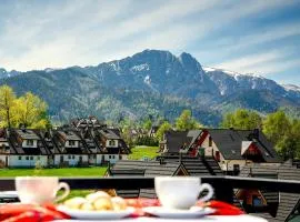 Grand Podhale Resort&Spa Zakopane - Jacuzzi - Sauna fińska i Łaźnia parowa - Widok na Tatry