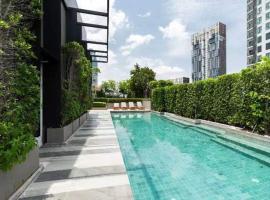 bts thong lor 游泳池-免费无线网络、Bang Khenのホテル