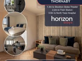 Pottery Wharf By Horizon Stays, апартаменти у місті Thornaby on Tees