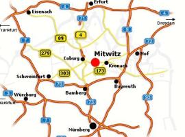 Hotel Gasthof Wasserschloß: Mitwitz şehrinde bir konukevi