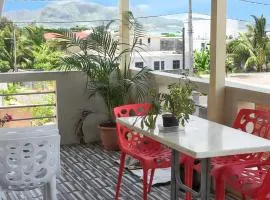 2 bedrooms apartement at Mahebourg 300 m away from the beach with sea view furnished garden and wifi