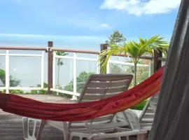 Villa de 2 chambres avec vue sur la mer piscine privee et jardin clos a Pointe noire a 3 km de la plage