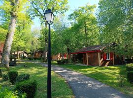 Camping le Relais du Léman, self catering accommodation in Messery
