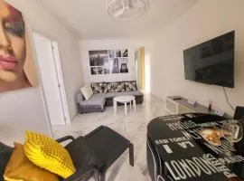 New big flat with balcony 50mts away from beach Parking Optional