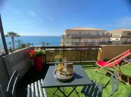 The view-Centre- Clim -Parking-vue mer-plage