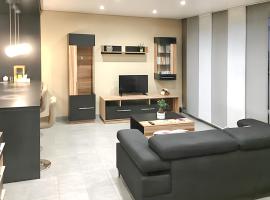 Appartement de 2 chambres avec balcon et wifi a Apach, apartment in Apach