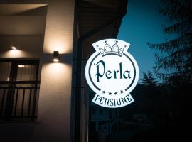 Pensiune Restaurant Perla, guesthouse kohteessa Sîngeorz-Băi