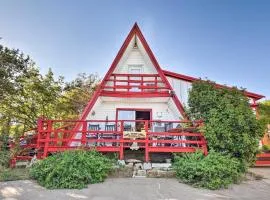 Steps to Lake! Charming Cabin Pool Access and Decks
