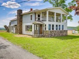 Wellsboro Farmhouse with Grill and Fire Pit!