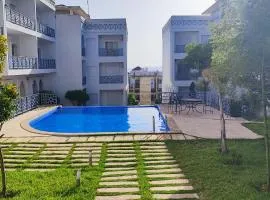 Magnifique Appartement de standing à Tanger avec Vue sur Mer et Accès Piscine