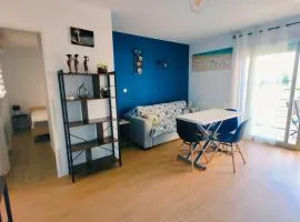 Charmant T2 avec Piscine vue lac aux minimes La Rochelle