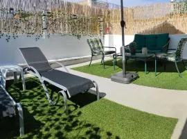 Casa Mayago, terraza y solárium