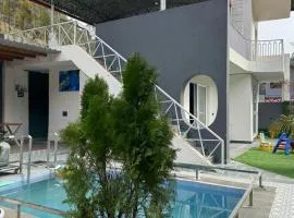 A7 Resorts 3 BHK Luxury Villa Pool Snooker Waterfall Bonfire River