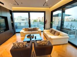 Exquisite 3bed Penthouse City Center - Kosher Opt., μέρος για να μείνετε σε Ra‘ananna