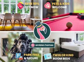 BIG 7xGuest House 3xVan Locked CarPort Garden Leeds & Bradford