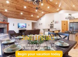 Hillside Hideaway - game rm - master spa - Luxury, hotel en Lake Arrowhead