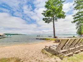 Modern Torch Lake Cottage with Dock Near Ski Resorts