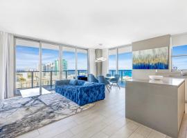 HYDE BEACH HOUSE RESORT #2101 - MILLION APARTMENT 2BD/2BA. DIRECT OCEAN VIEW. 1 MIN FROM BEACH. 6 GUESTS., resort i Hollywood
