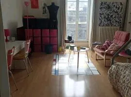 Grande chambre chez l'habitant dans hypercentre piéton