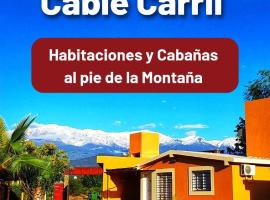 Cable Carril, casa de campo em Chilecito