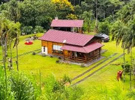Bangalô-Nosso Escritorio-Hospedagem Rural