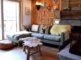 Chalet 5 pièces pour 12 pers. avec cheminée et animaux acceptés - FR-1-180-616