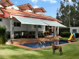 4 bedrooms villa with private pool sauna and enclosed garden at Tui
