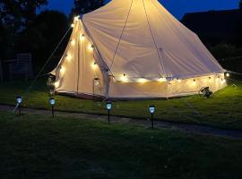 Pear Tree Hideaway, luxury tent in Shrewsbury
