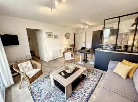 Appartement cosy bord de mer avec jardinet, garage et WiFi - FR-1-361-459