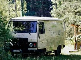 Logement insolite L'heureux hasard - van vintage