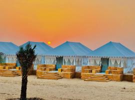 Desert Heritage Luxury Camp And Resort, luxury tent in Jaisalmer