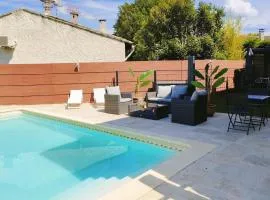 Appart 1 ch rénové avec piscine